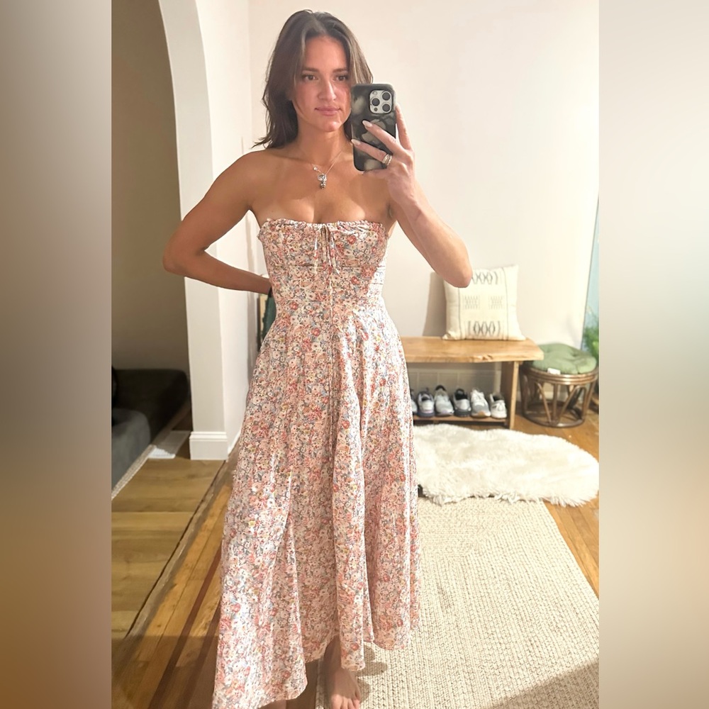 En Saison maxi floral dress